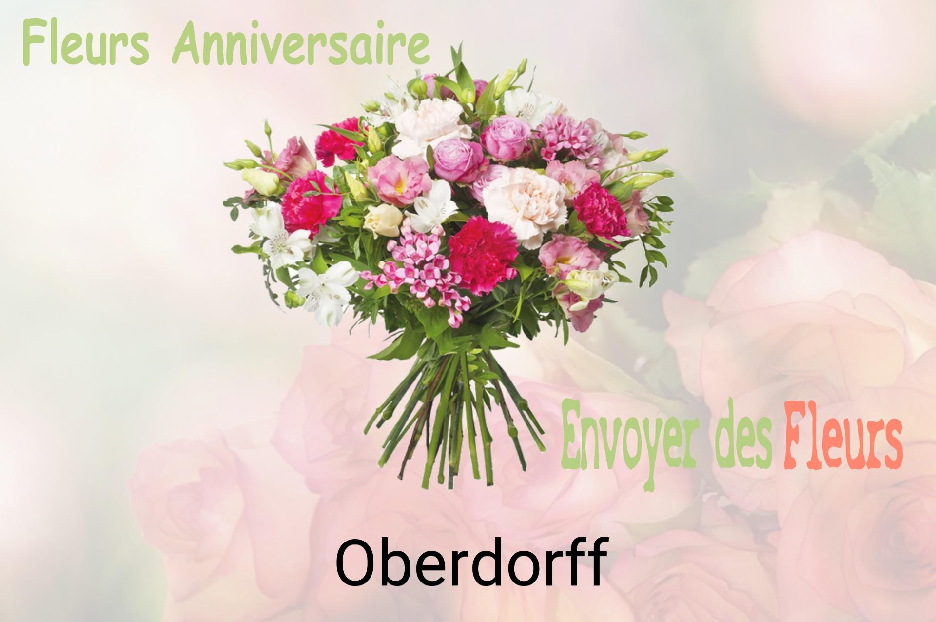 Bouquet de fleurs d’anniversaire livré à Oberdorff